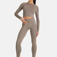 Long Sleeve Joy+ Ribbed Seamless Long Sleeve Sport Top