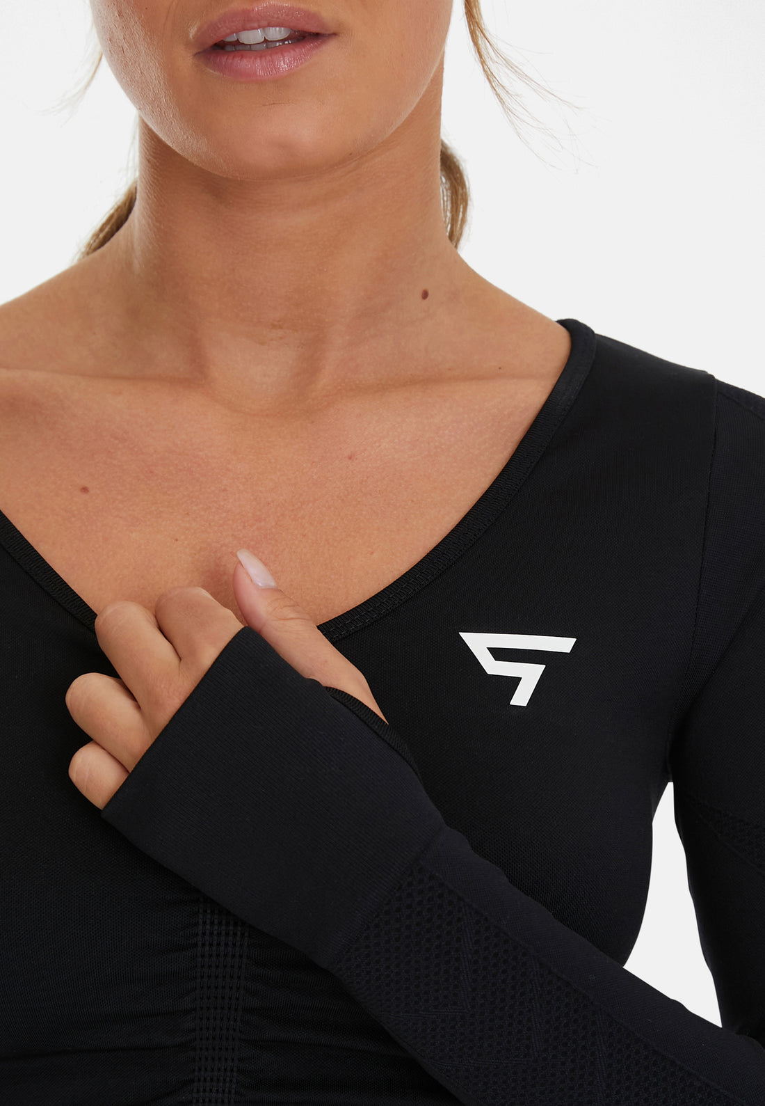 Langarm Movement+ Nahtloses Langarm-Sport-Top
