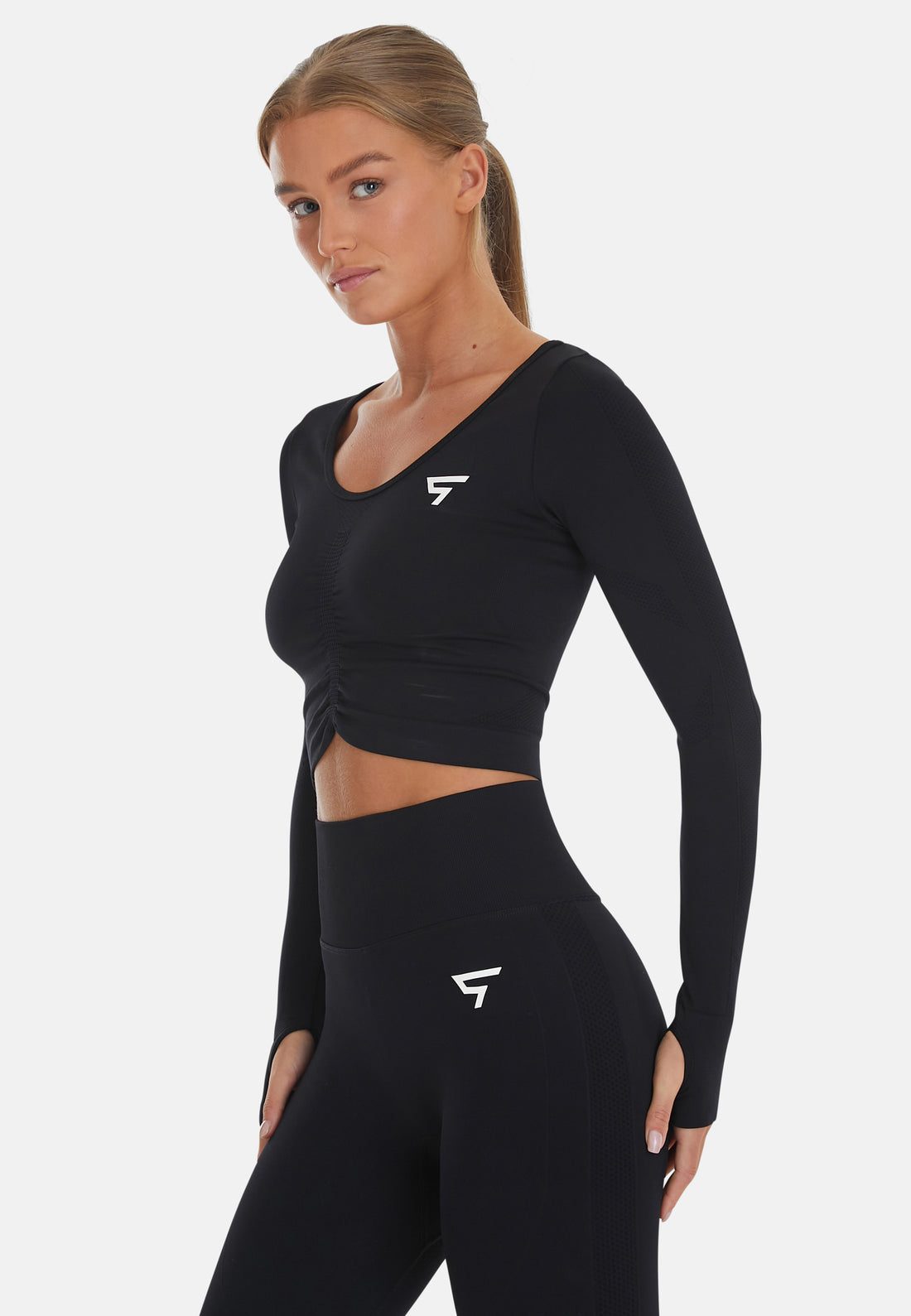 Langarm Movement+ Nahtloses Langarm-Sport-Top
