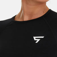 Langärmliges offenes+ nahtloses langärmliges Sporttop