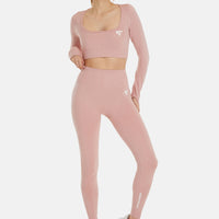 Long Sleeve Relax+ Seamless Cropped Long Sleeve Sport Top