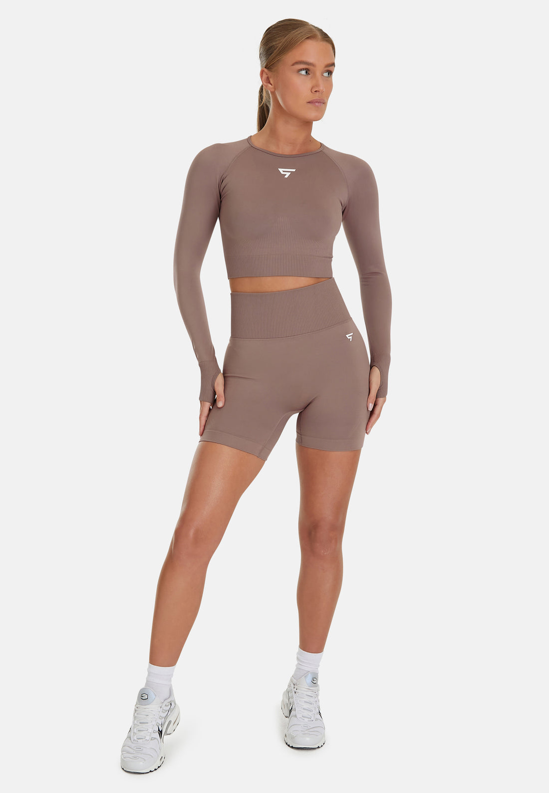 Long Sleeve Dynamic+ Seamless Cropped Long Sleeve Sport Top
