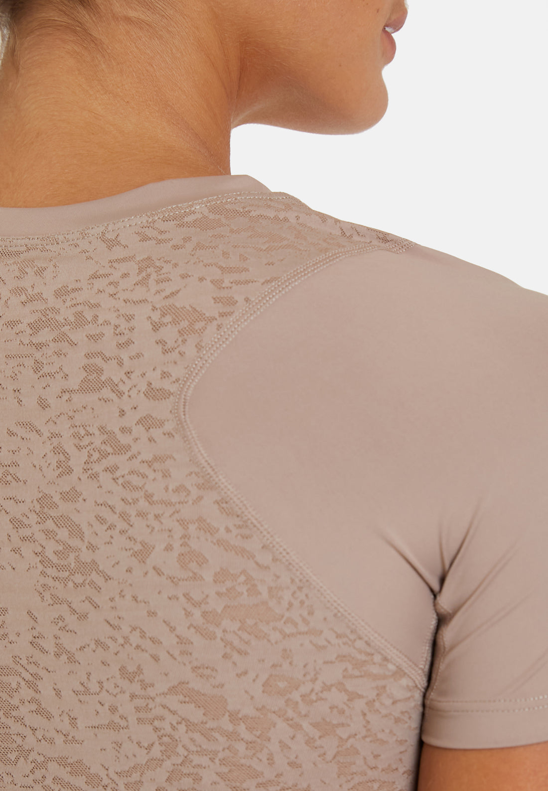 T-Shirt Breath Back Seamless Sports T-Shirt