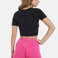 T-Shirt Breath Back Seamless Sports T-Shirt
