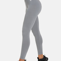 Leggings Rise High Waisted Seamless Scrunch Sports Leggings