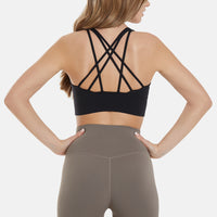 Top Cross Back Sports Bra