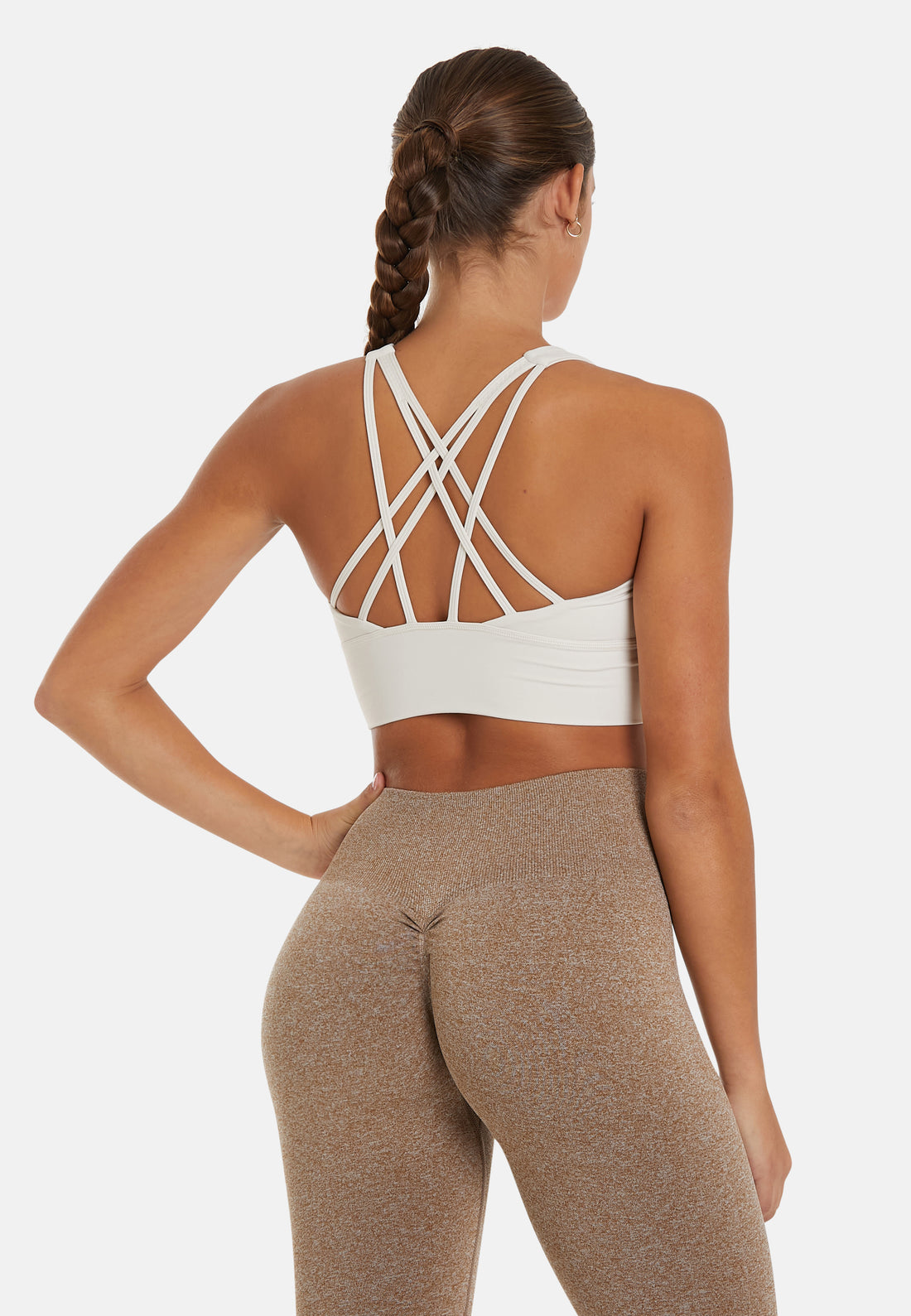 Top Cross Back Sports Bra
