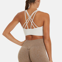 Top Cross Back Sports Bra