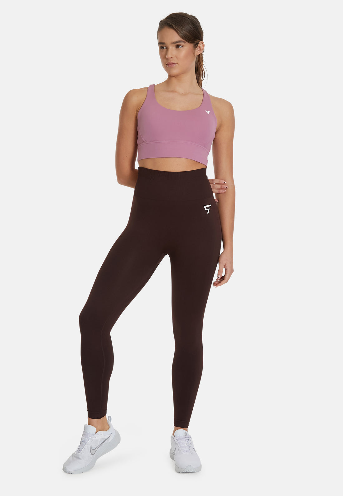 Leggings Chroma Plain Sport Leggings mit hoher Taille
