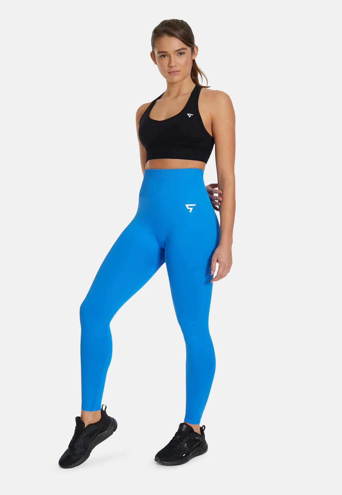 Leggings Chroma Plain Sport Leggings mit hoher Taille