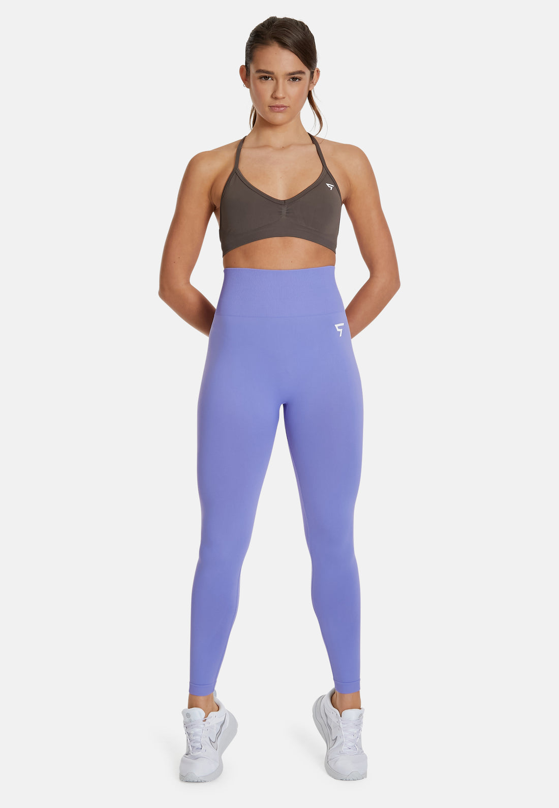Leggings Chroma Plain Sport Leggings mit hoher Taille