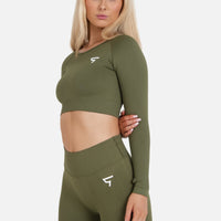 Long Sleeve Rescape seamless long sleeve top