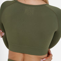 Long Sleeve Rescape seamless long sleeve top