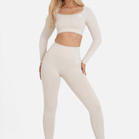 Long Sleeve Retained seamless long sleeve top