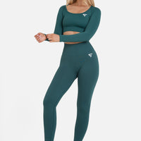 Long Sleeve Retained seamless long sleeve top