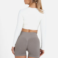 Long Sleeve Retained seamless long sleeve top