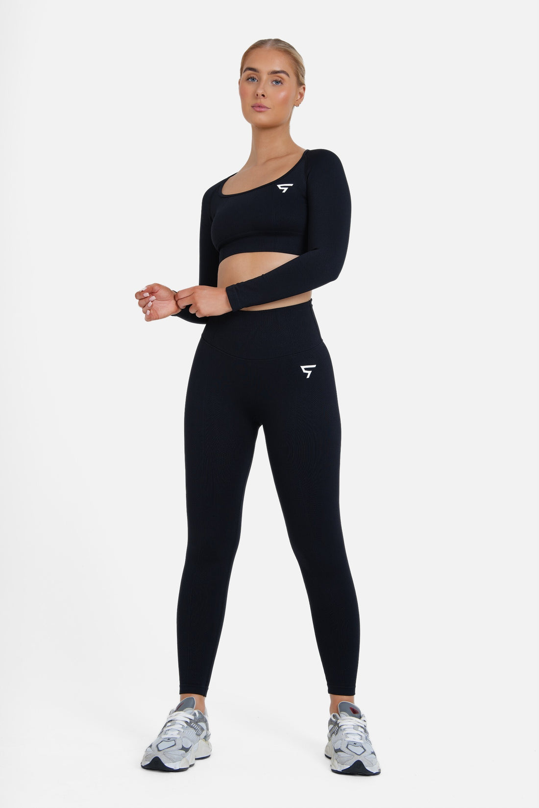 Long Sleeve Retained seamless long sleeve top