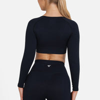 Long Sleeve Retained seamless long sleeve top