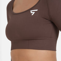 Long Sleeve Retained seamless long sleeve top