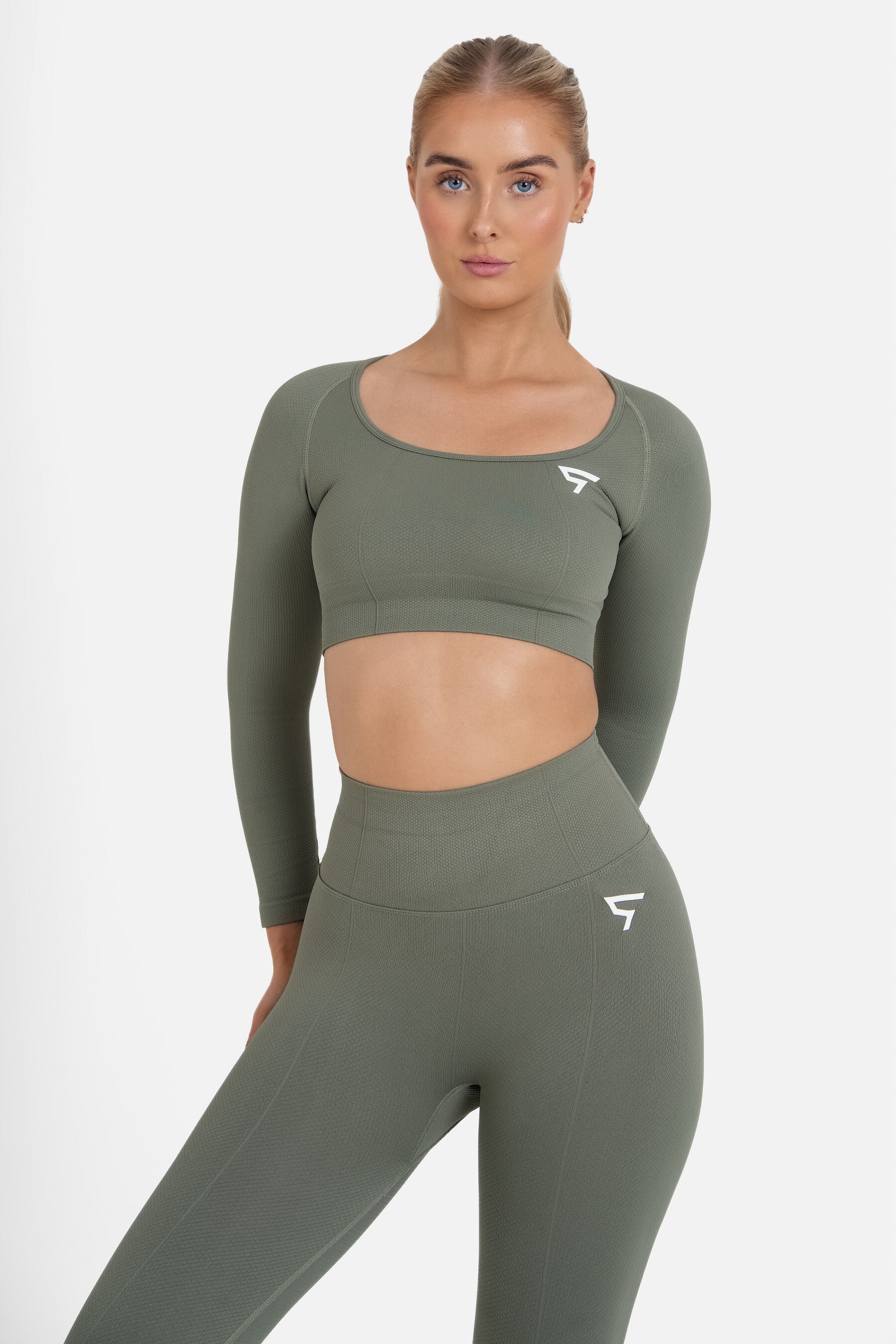 Long Sleeve Retained seamless long sleeve top