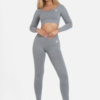 Long Sleeve Retained seamless long sleeve top