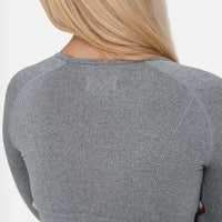 Long Sleeve Retained seamless long sleeve top