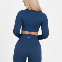 Long Sleeve Retained seamless long sleeve top