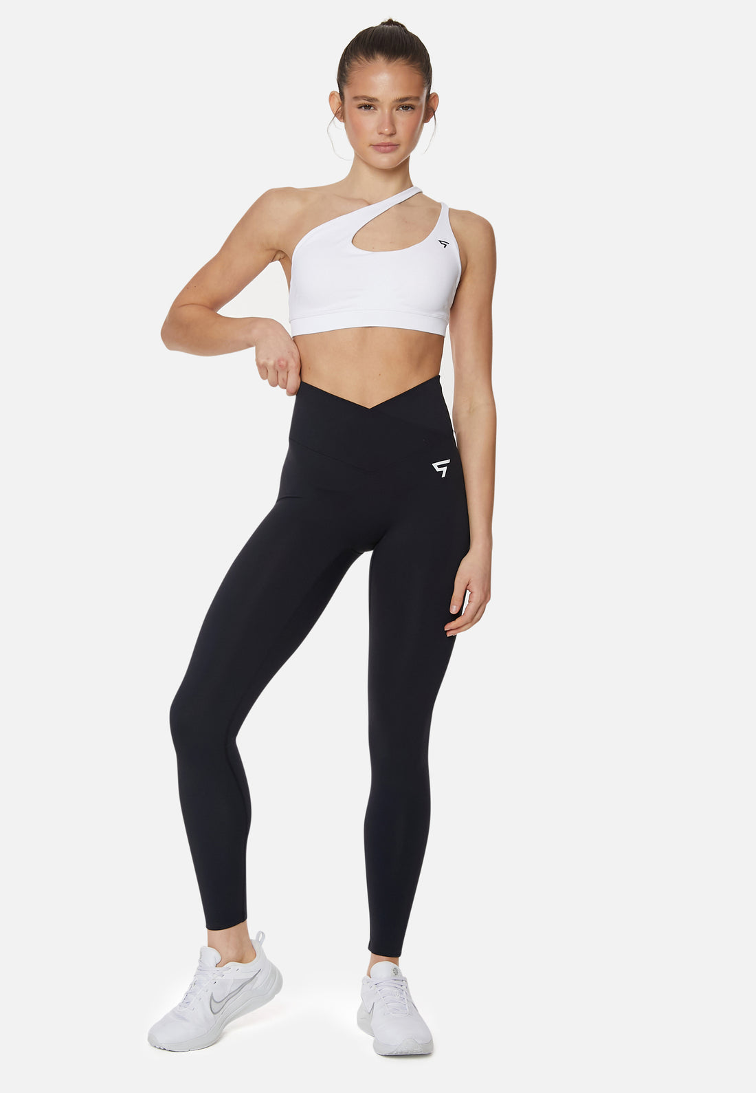 Leggings X Crossed Waistband Sport Leggings