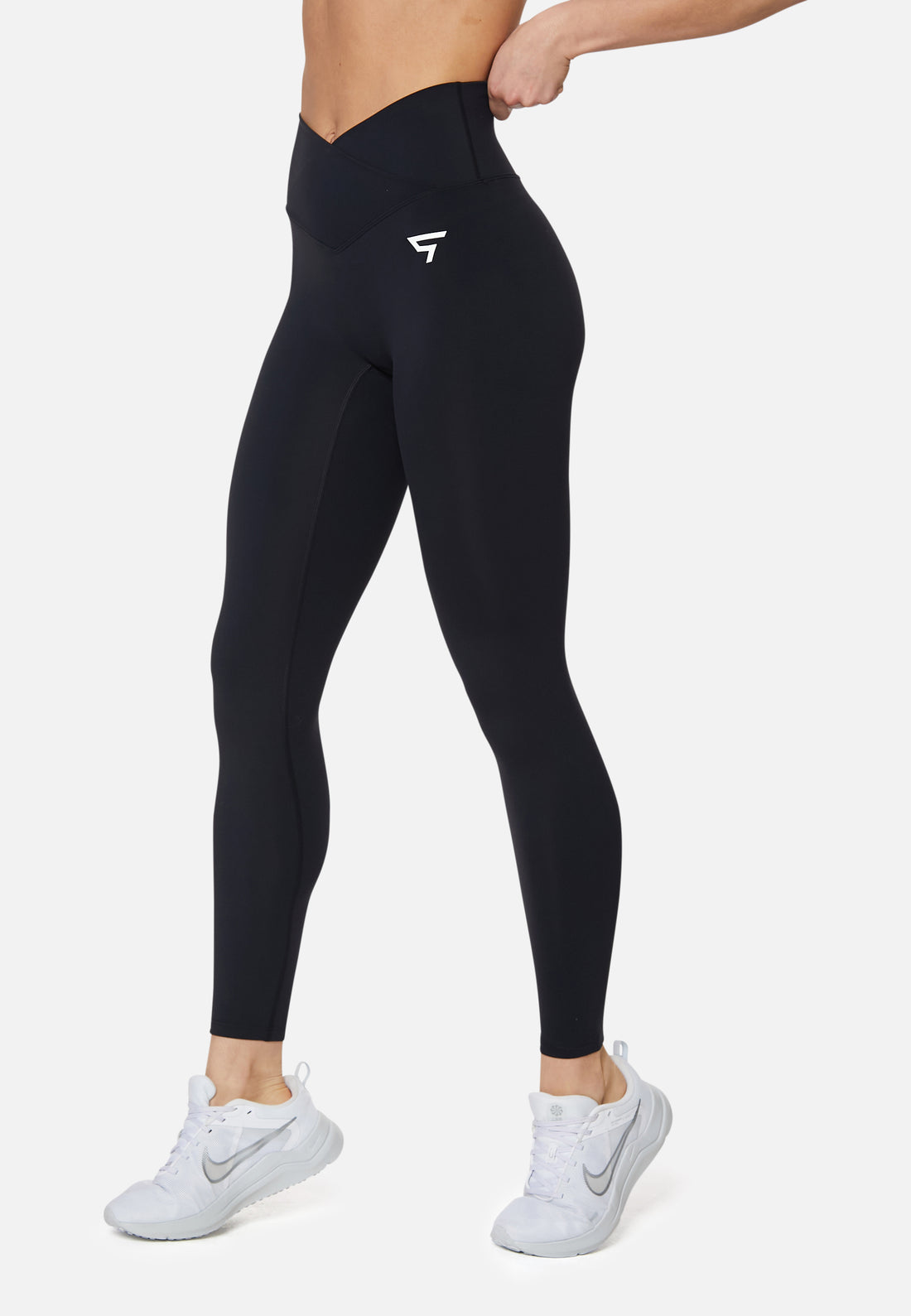 Leggings X Crossed Waistband Sport Leggings