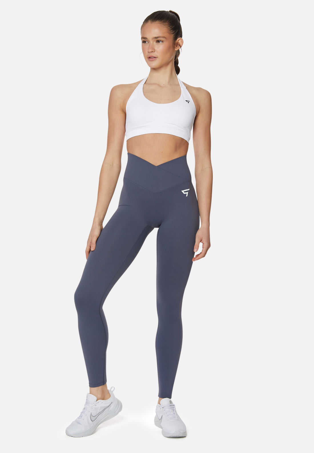 Leggings X Crossed Waistband Sport Leggings