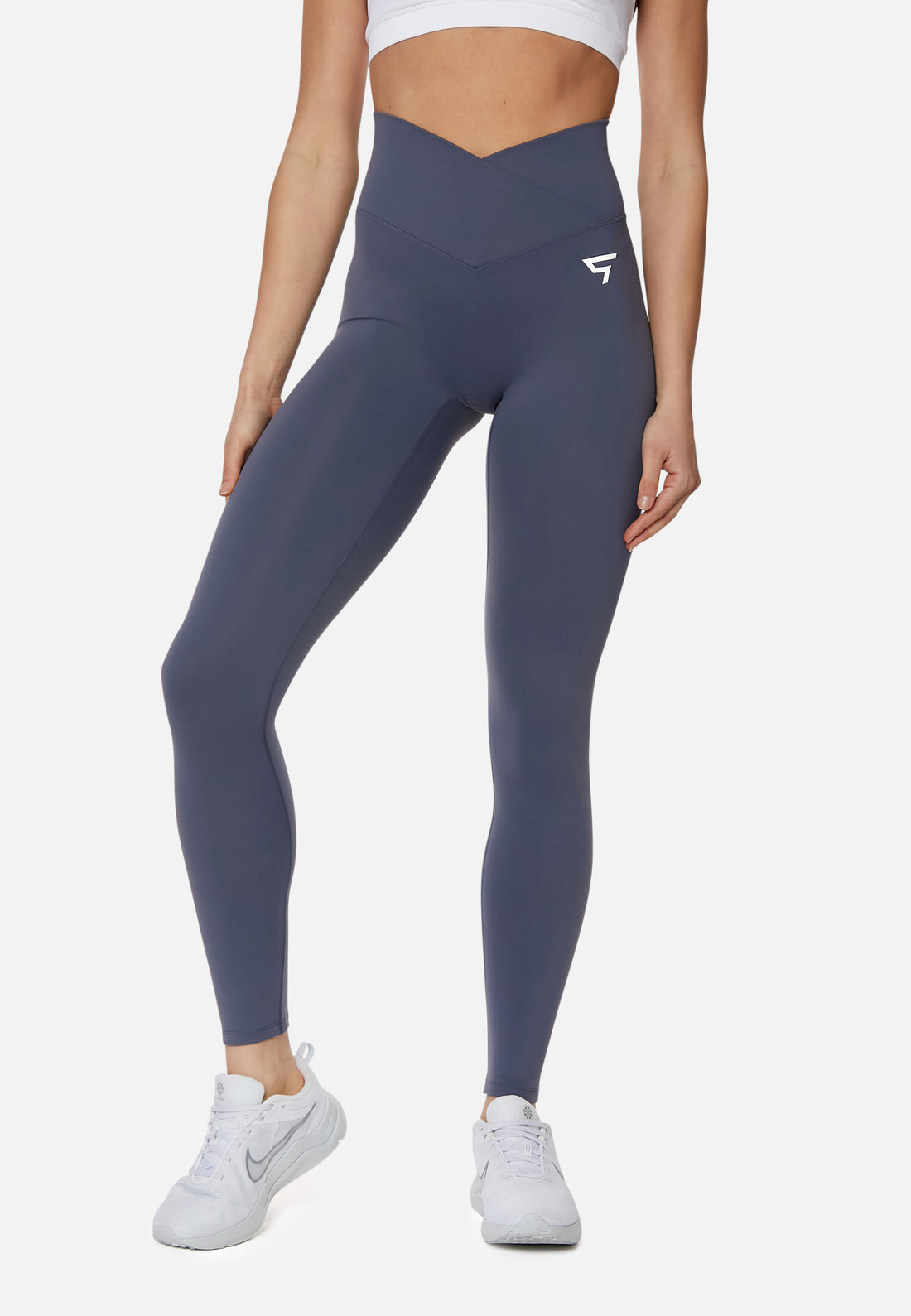 Leggings X Crossed Waistband Sport Leggings