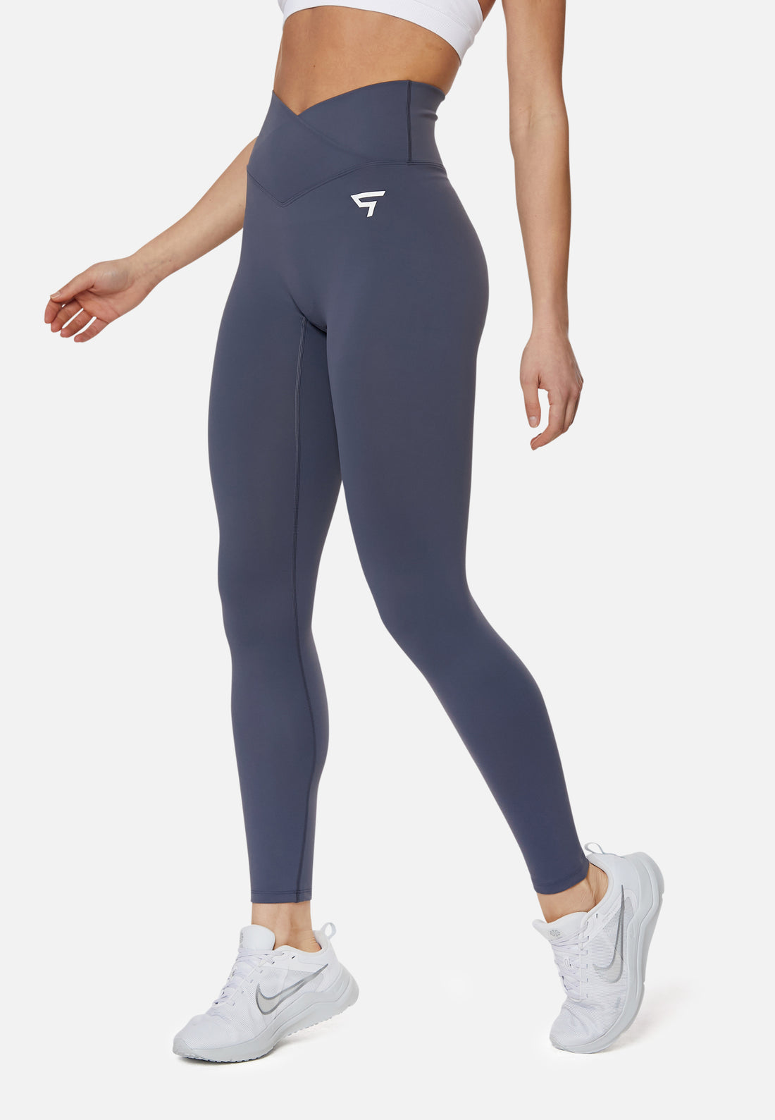 Leggings X Crossed Waistband Sport Leggings