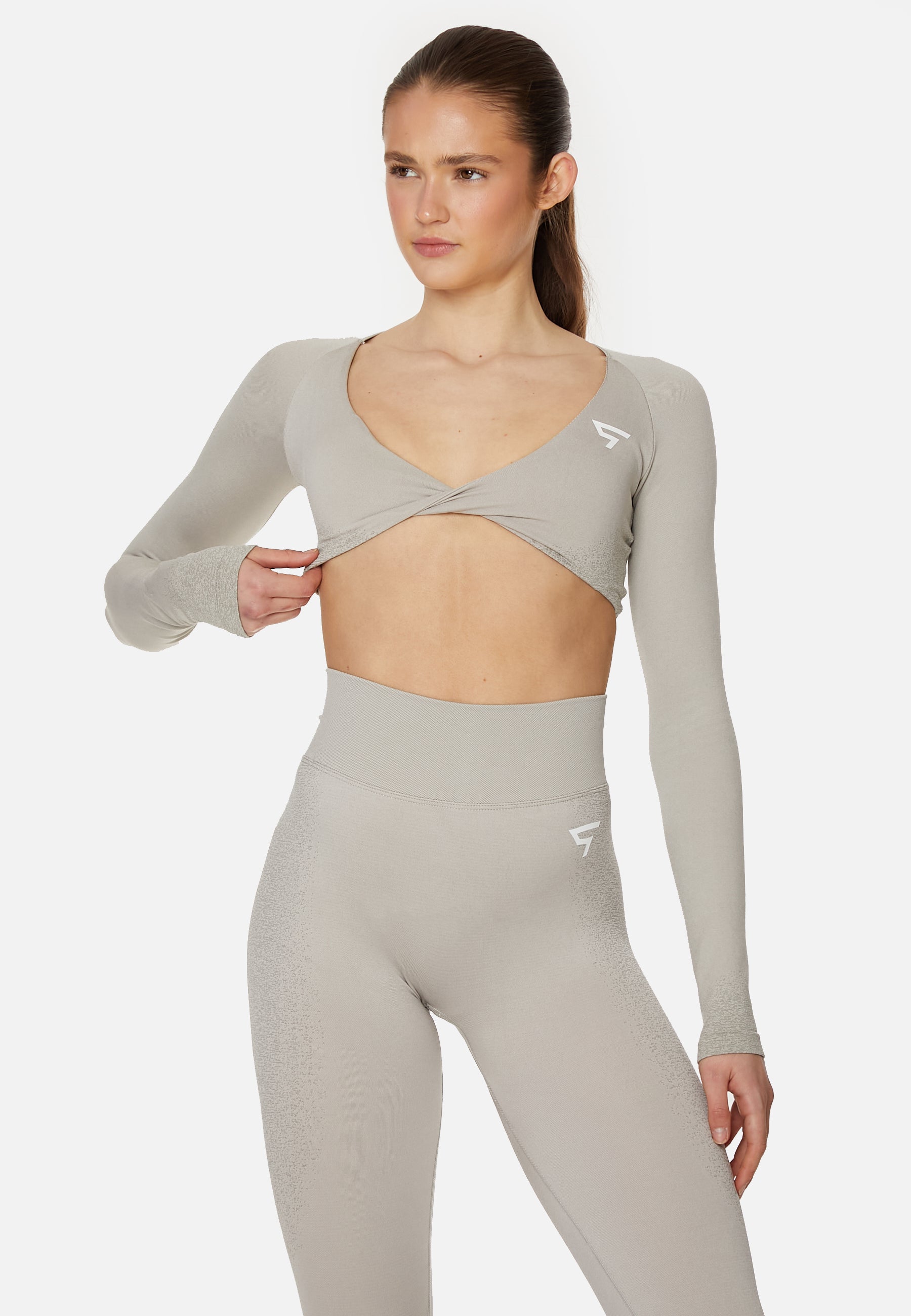 Long Sleeve Alish Seamless V Long Sleeve