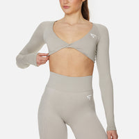 Long Sleeve Alish Seamless V Long Sleeve