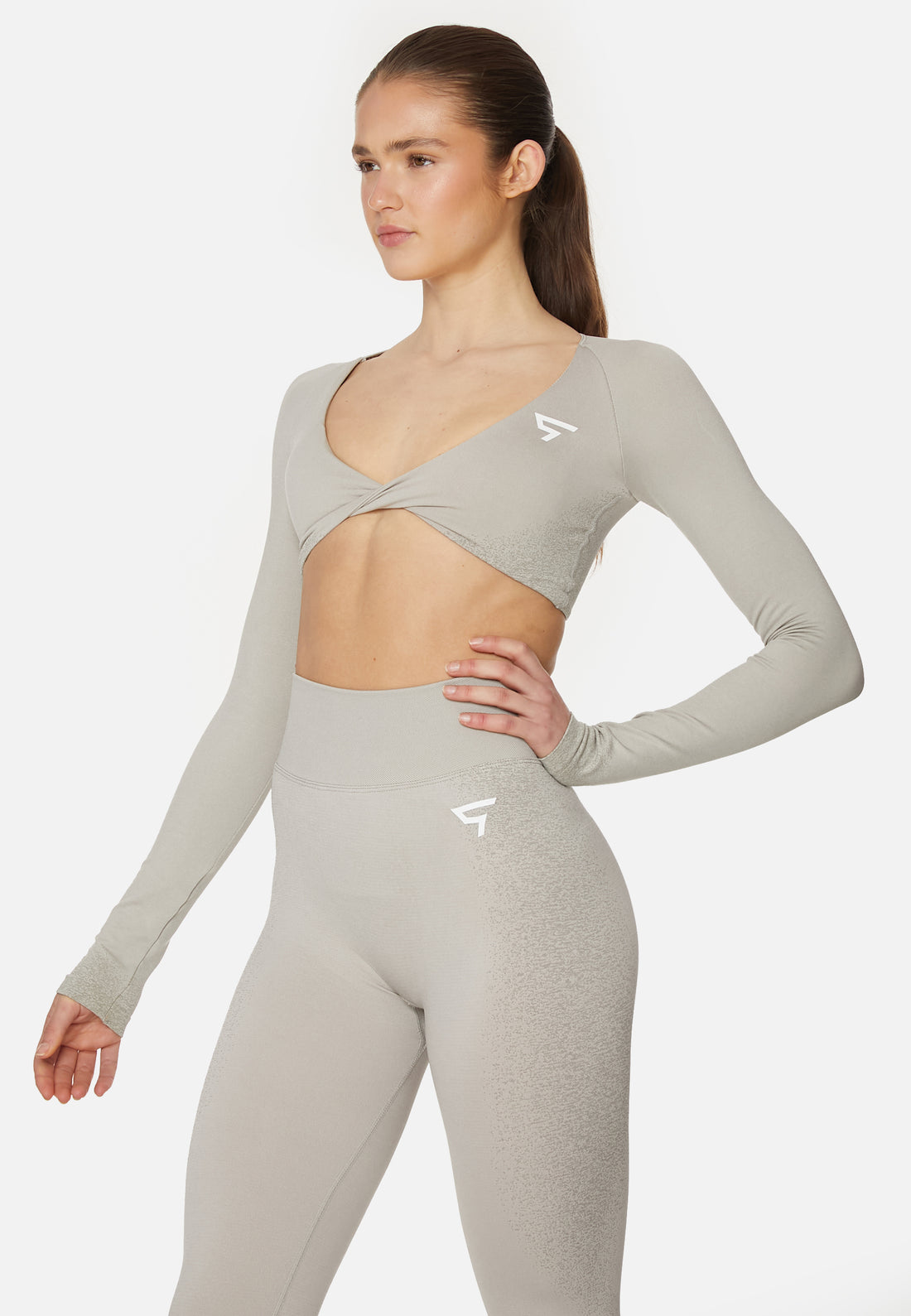 Long Sleeve Alish Seamless V Long Sleeve