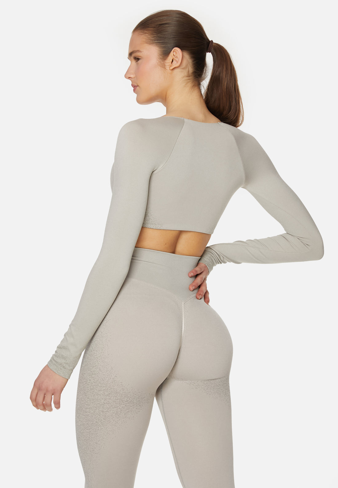 Long Sleeve Alish Seamless V Long Sleeve