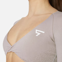 Long Sleeve Alish Seamless V Long Sleeve