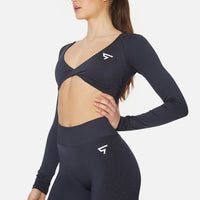 Long Sleeve Alish Seamless V Long Sleeve