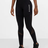 Leggings Mesh+ Seamless High Waisted Sport Leggings - Squatproof