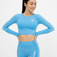 Long Sleeve Embody+ Seamless Cropped Long Sleeve Sport Top