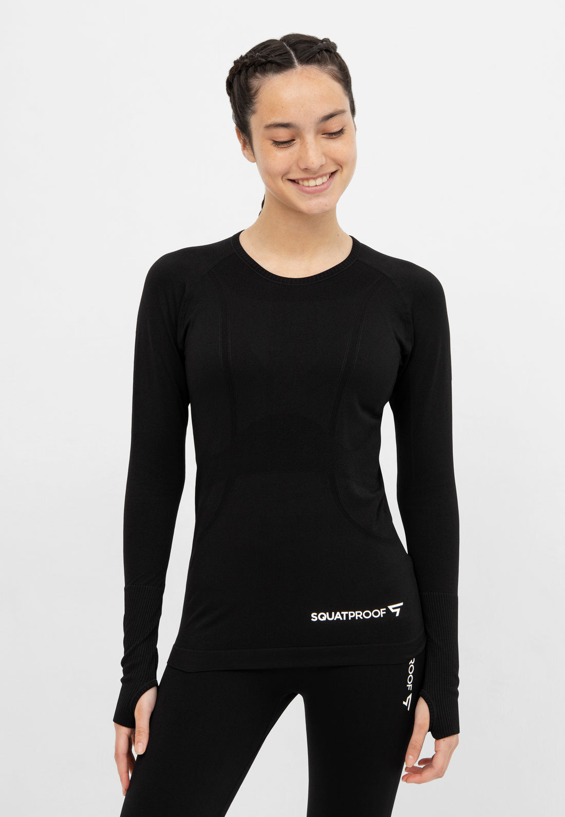 Long Sleeve Force+ Long Sleeve Sport Top - Squatproof