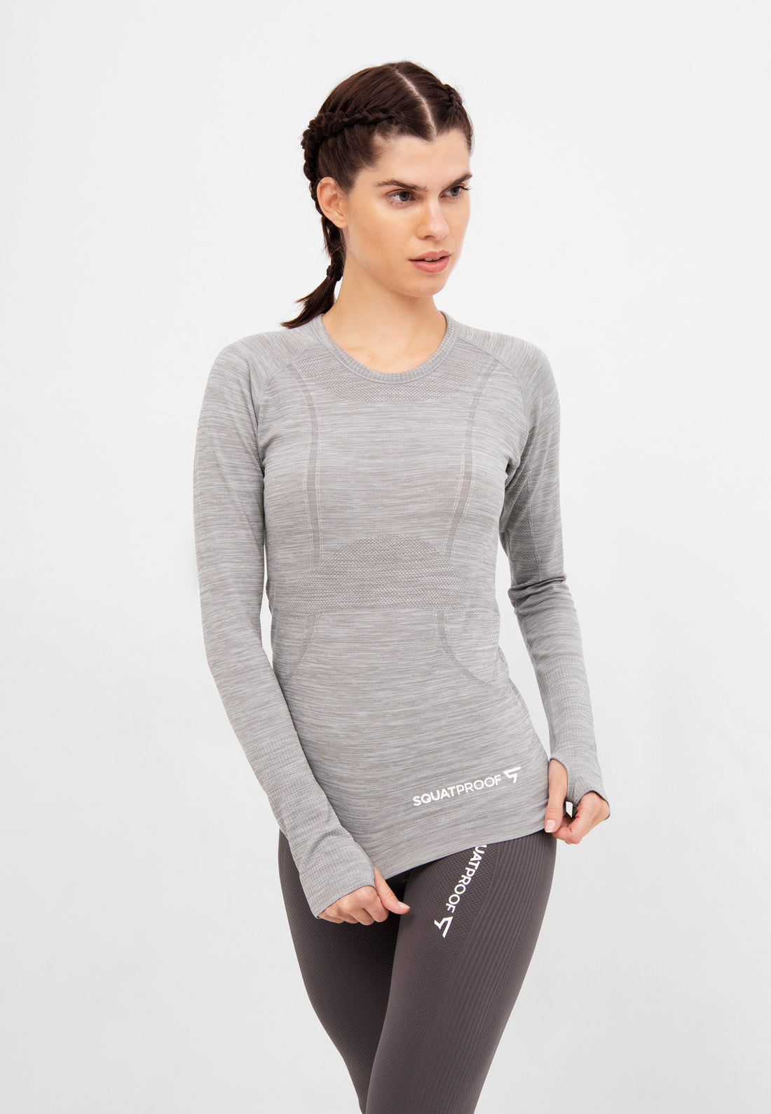 Long Sleeve Force+ Long Sleeve Sport Top - Squatproof