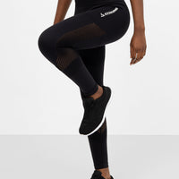 Leggings Mesh+ Seamless High Waisted Sport Leggings - Squatproof