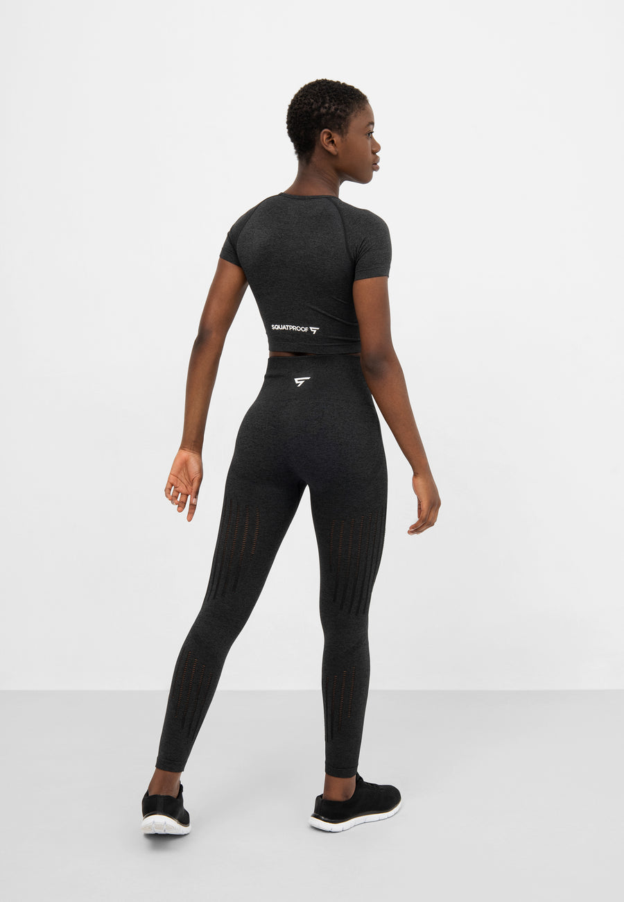 Leggings Decisive+ Seamless High Waisted Sport Leggings - Squatproof