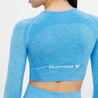 Long Sleeve Embody+ Seamless Cropped Long Sleeve Sport Top