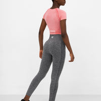 Leggings Fit+ Seamless Cropped Sport Leggings - Squatproof