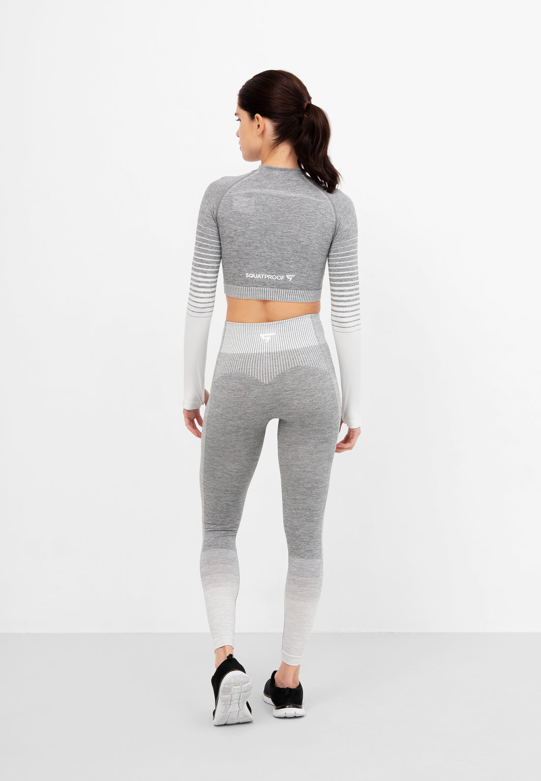 Long Sleeve Future+ Seamless Cropped Long Sleeve Sport Top