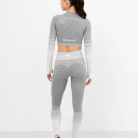 Long Sleeve Future+ Seamless Cropped Long Sleeve Sport Top