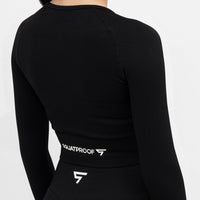 Long Sleeve Joy+ Ribbed Seamless Long Sleeve Sport Top - Squatproof