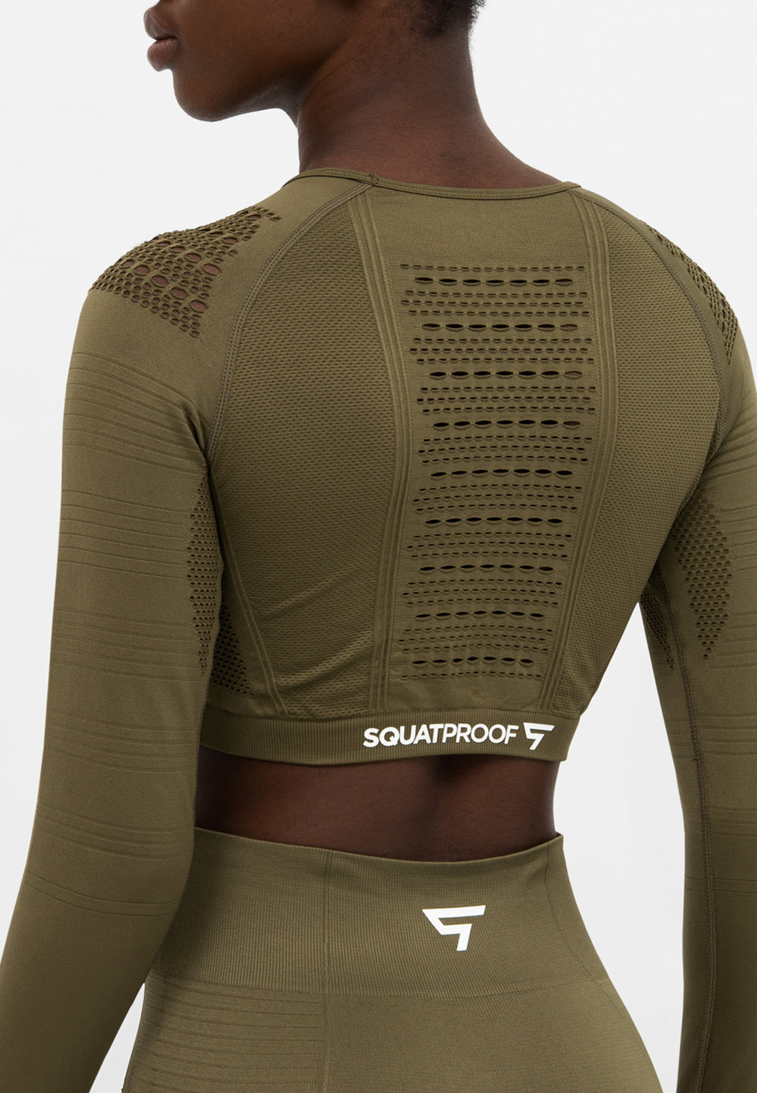 Long Sleeve Vitality+ Cropped Long Sleeve Sport Top - Squatproof